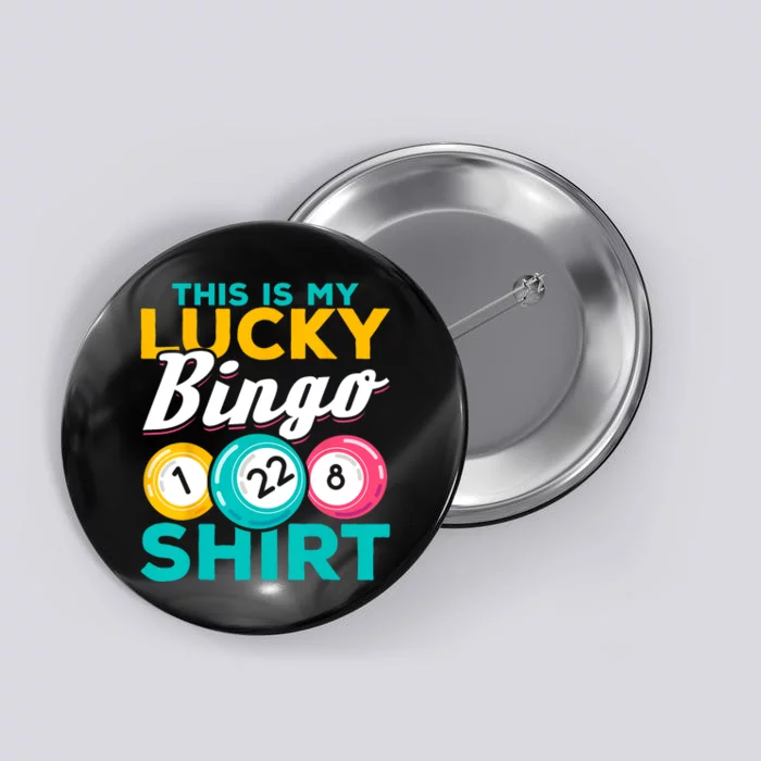 Bingo Player This Is My Lucky Bingo Funny Bingo Button