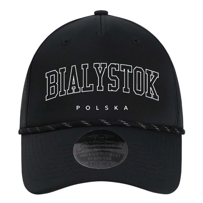 Bialystok Poland Trendy Varsity Athletic Style Performance The Dyno Cap