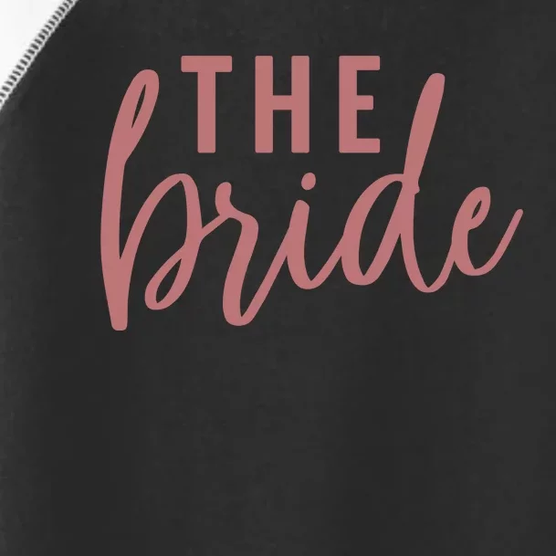 Bachelorette Party The Bride Toddler Fine Jersey T-Shirt