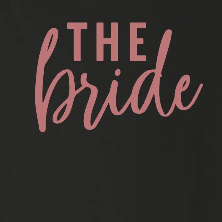 Bachelorette Party The Bride Toddler Long Sleeve Shirt