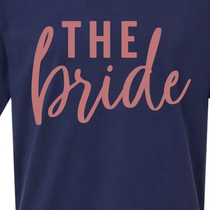 Bachelorette Party The Bride Sueded Cloud Jersey T-Shirt