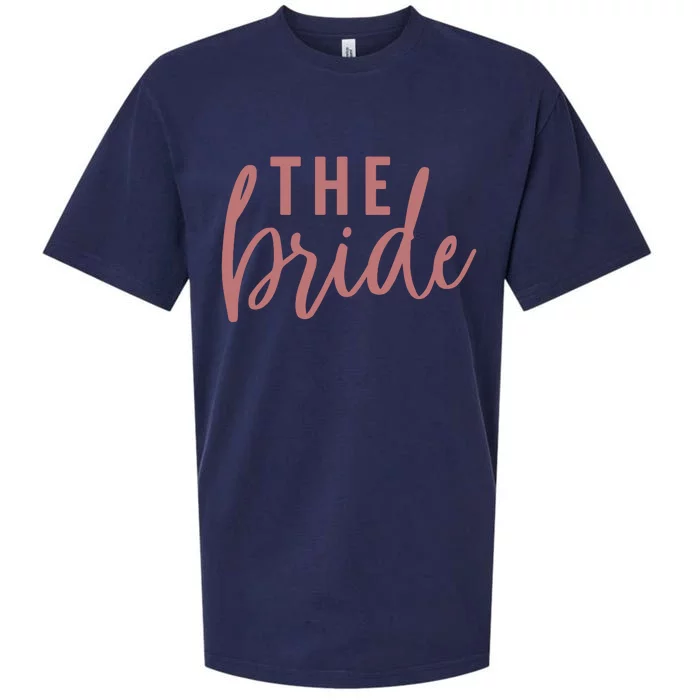 Bachelorette Party The Bride Sueded Cloud Jersey T-Shirt