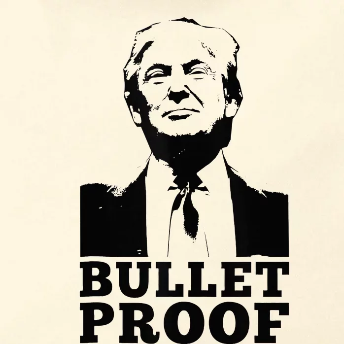 Bullet Proof Trump President Bullet Proof Trump Zip Tote Bag