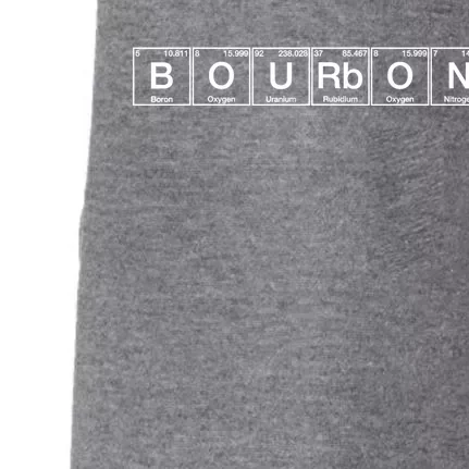 Bourbon Periodic Table Of Elements Doggie 3-End Fleece Hoodie