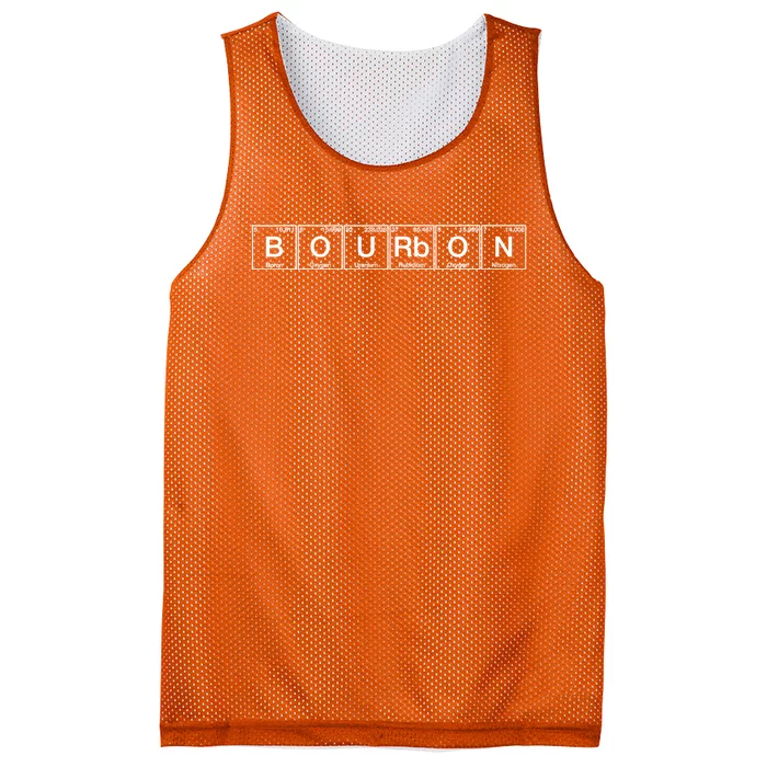 Bourbon Periodic Table Of Elements Mesh Reversible Basketball Jersey Tank