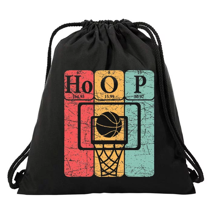 Basketball Periodic Table Elements Science Nerd Basketballer Drawstring Bag