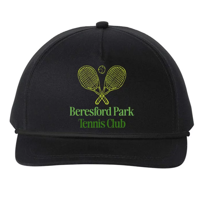 Beresford Park Tennis Club Snapback Five-Panel Rope Hat