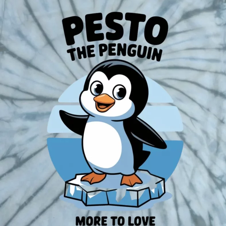 Baby Pesto The Penguin More To Love Absolute Unit Viral Meme Tie-Dye T-Shirt