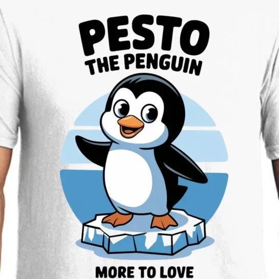 Baby Pesto The Penguin More To Love Absolute Unit Viral Meme Pajama Set