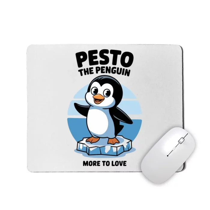 Baby Pesto The Penguin More To Love Absolute Unit Viral Meme Mousepad