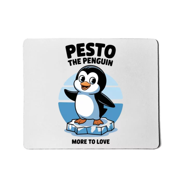 Baby Pesto The Penguin More To Love Absolute Unit Viral Meme Mousepad