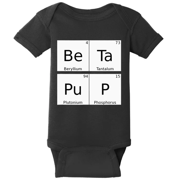 Bdsm Periodic Table Element Beta Pup Kink Roleplay Baby Bodysuit