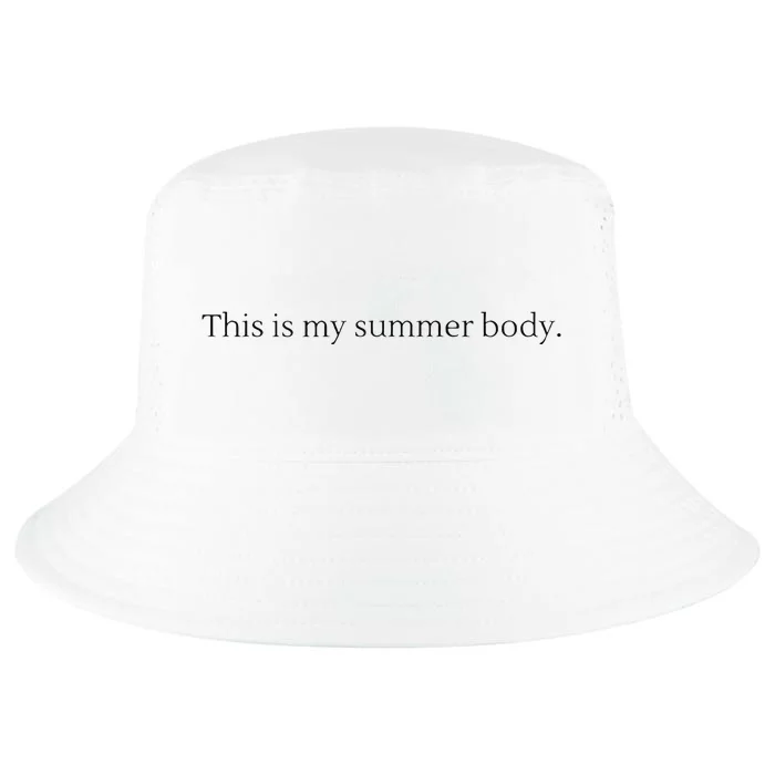 Body Positive This Is My Summer Body Cool Comfort Performance Bucket Hat