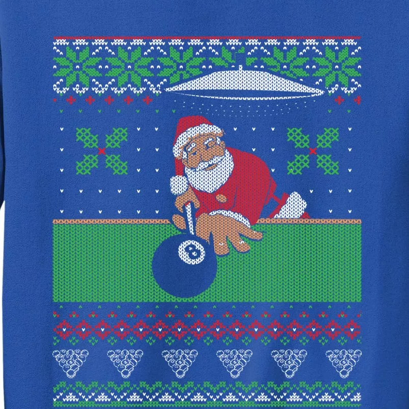 Billiards Pool Ugly Christmas Sweater Style Cute Gift Sweatshirt