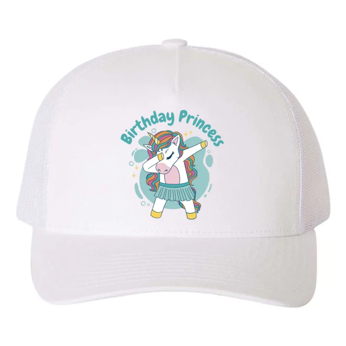 Birthday Princess Unicorn Cute Gift Yupoong Adult 5-Panel Trucker Hat