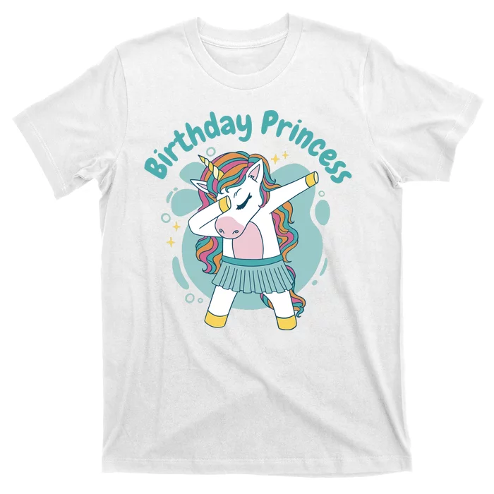 Birthday Princess Unicorn Cute Gift T-Shirt