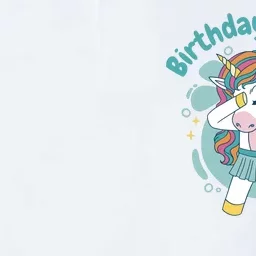 Birthday Princess Unicorn Cute Gift Softstyle Adult Sport Polo