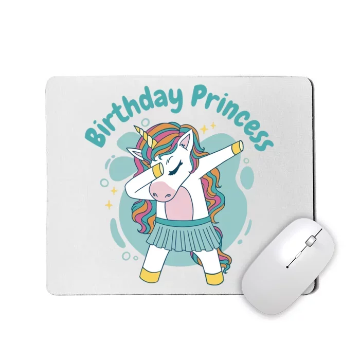 Birthday Princess Unicorn Cute Gift Mousepad