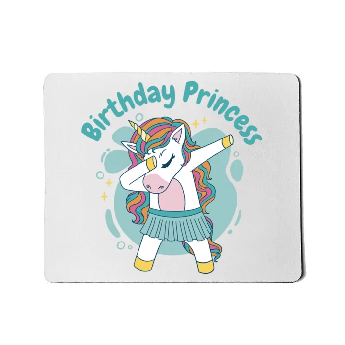 Birthday Princess Unicorn Cute Gift Mousepad