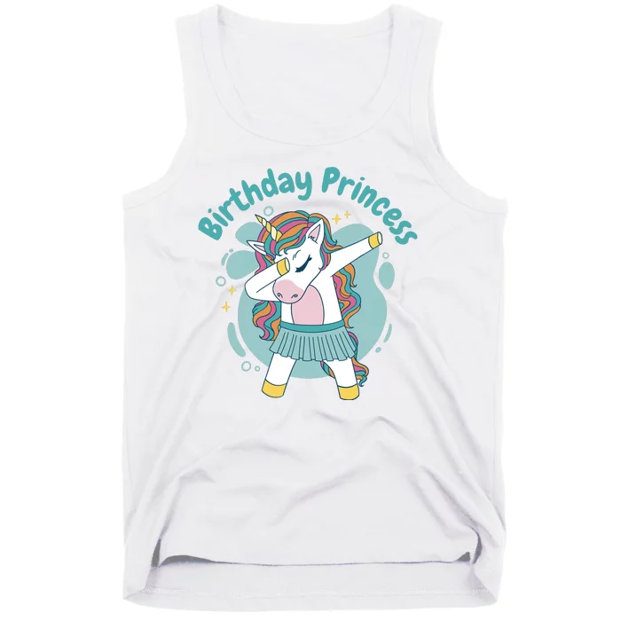 Birthday Princess Unicorn Cute Gift Tank Top