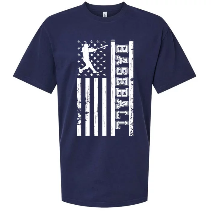 Baseball Pitcher USA Flag Sueded Cloud Jersey T-Shirt