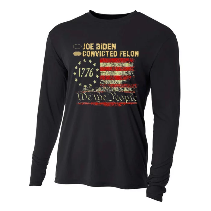 Ballot Paper Voting For Trump Cooling Performance Long Sleeve Crew