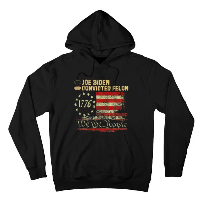 Ballot Paper Voting For Trump Tall Hoodie