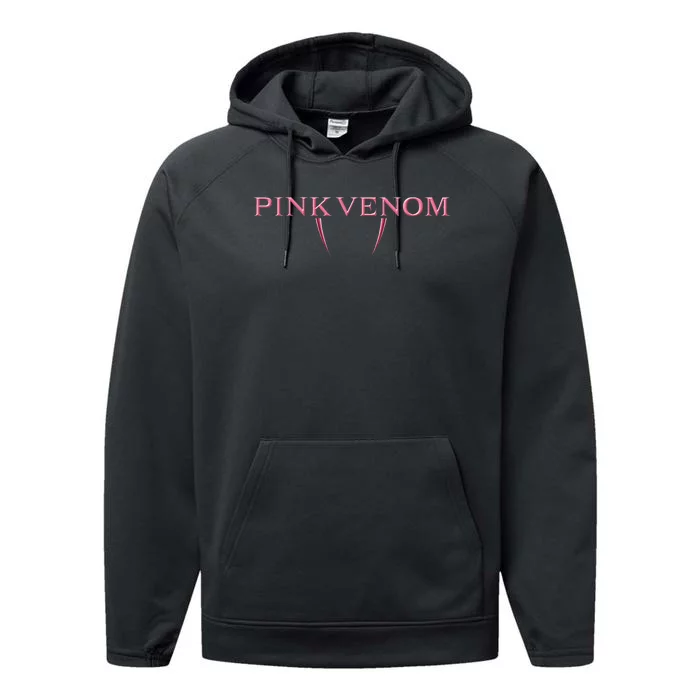 Blackpink Pink Venom Performance Fleece Hoodie