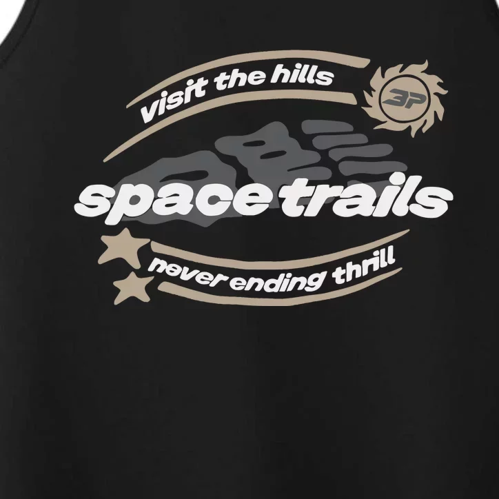 Broken Planet Visit The Hills Space Trails Never Ending Thrill Performance Tank