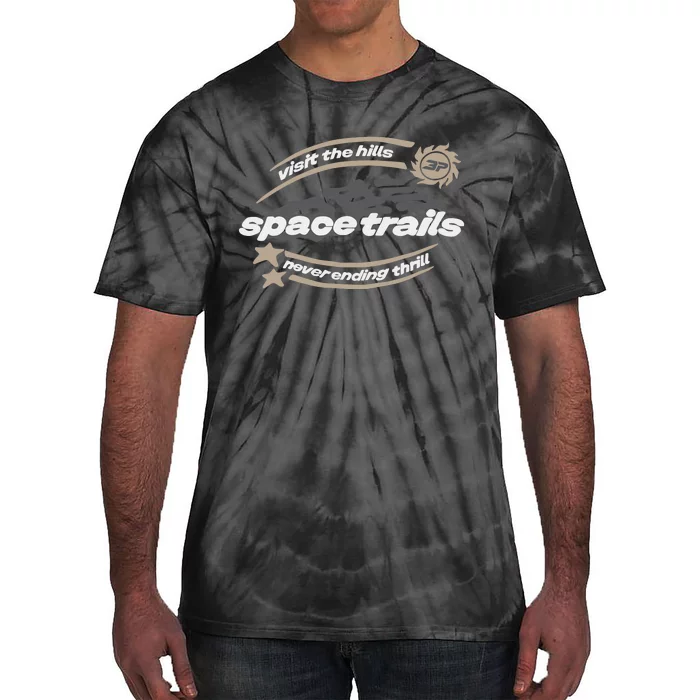 Broken Planet Visit The Hills Space Trails Never Ending Thrill Tie-Dye T-Shirt