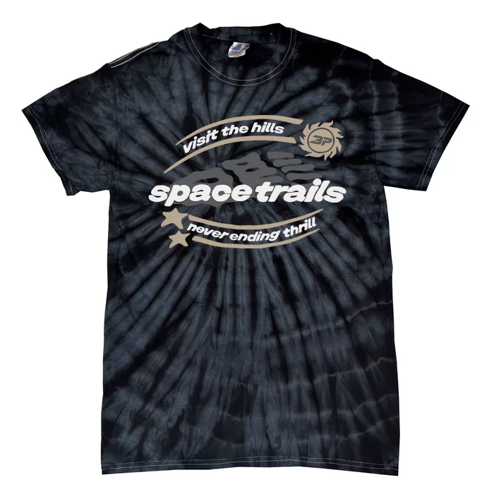 Broken Planet Visit The Hills Space Trails Never Ending Thrill Tie-Dye T-Shirt