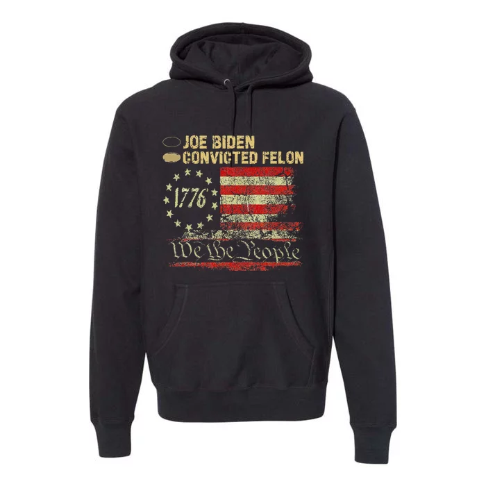 Ballot Paper Voting For Trump Premium Hoodie