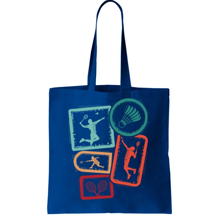 Badminton Player Vintage Badminton Meaningful Gift Tote Bag