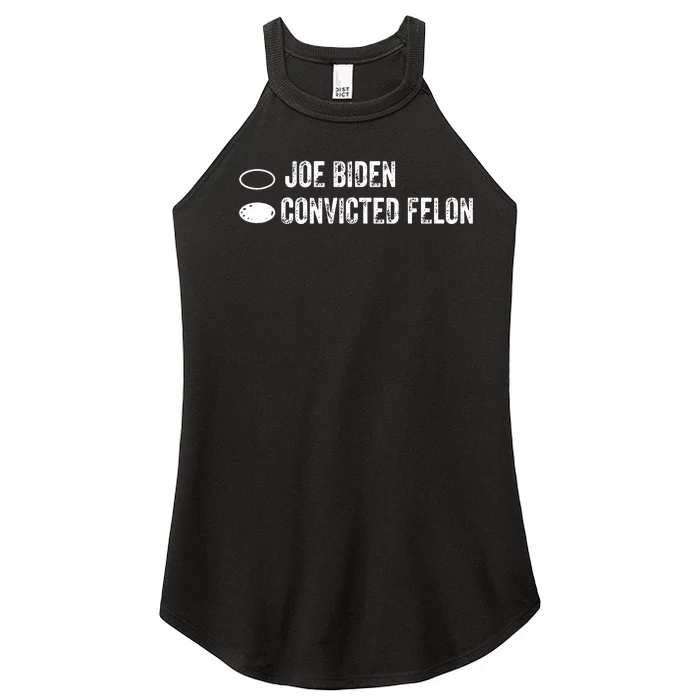 Ballot Paper Voting For Trump Women’s Perfect Tri Rocker Tank