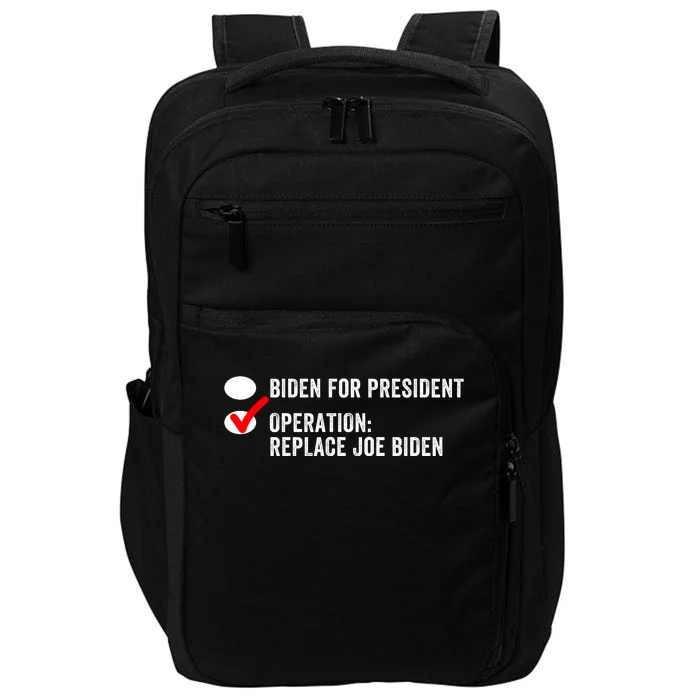 Ballot Paper Voting Replace Biden Replace Joe Biden Protrump Political Apparel Impact Tech Backpack