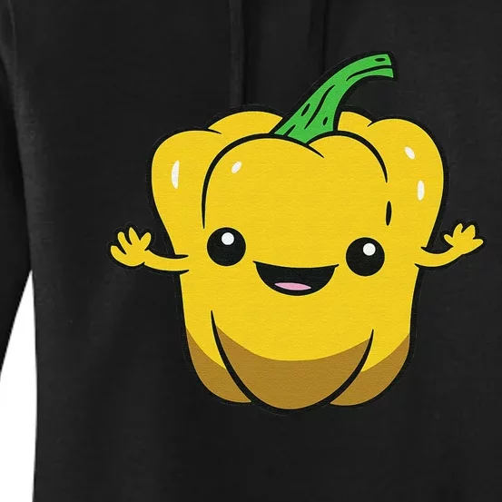 Bell Pepper Vegetable Love Bell Peppers Women's Pullover Hoodie