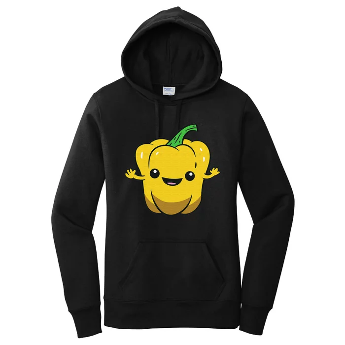 Bell Pepper Vegetable Love Bell Peppers Women's Pullover Hoodie