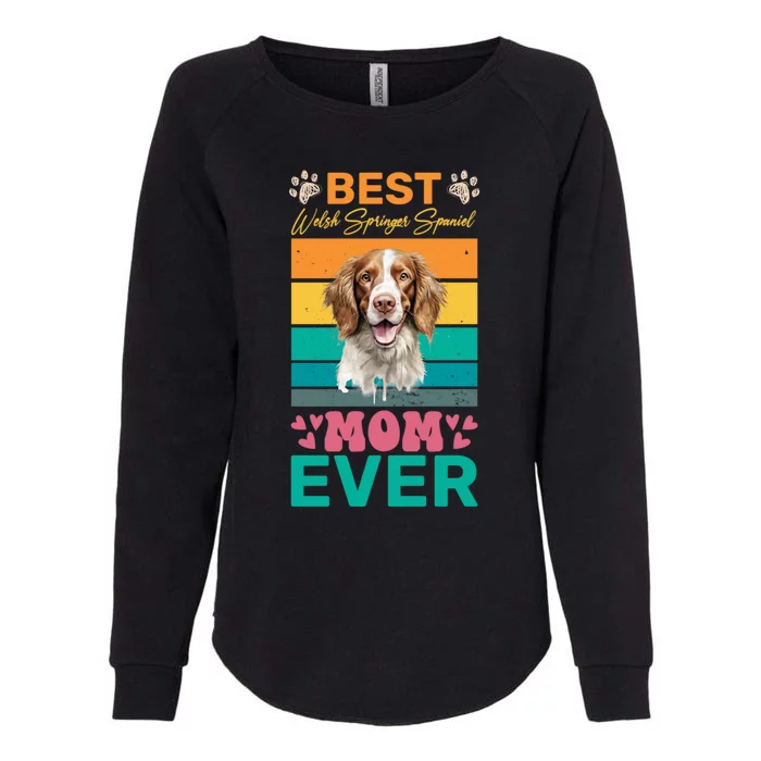 Best Pembroke Welsh Corgi Mom Ever Dog Lover Mom Gift Womens California Wash Sweatshirt