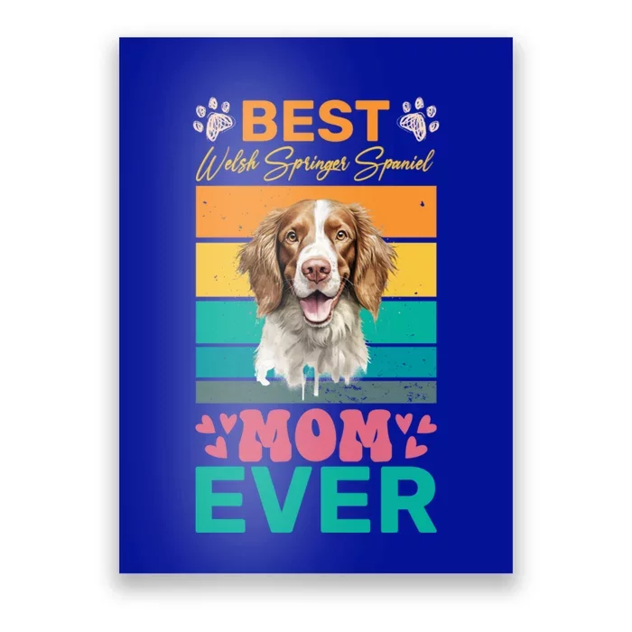 Best Pembroke Welsh Corgi Mom Ever Dog Lover Mom Gift Poster