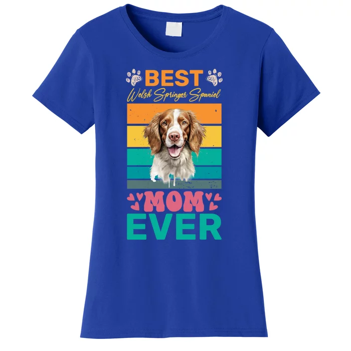 Best Pembroke Welsh Corgi Mom Ever Dog Lover Mom Gift Women's T-Shirt