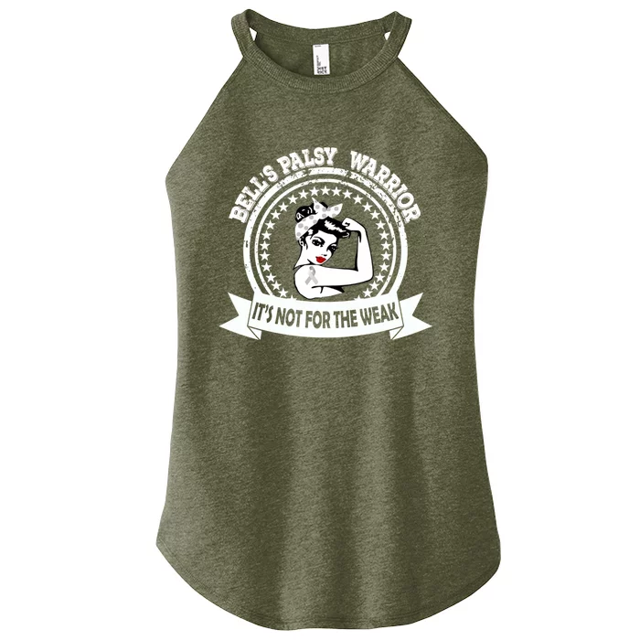 Bell's Palsy Warrior Gift Women’s Perfect Tri Rocker Tank