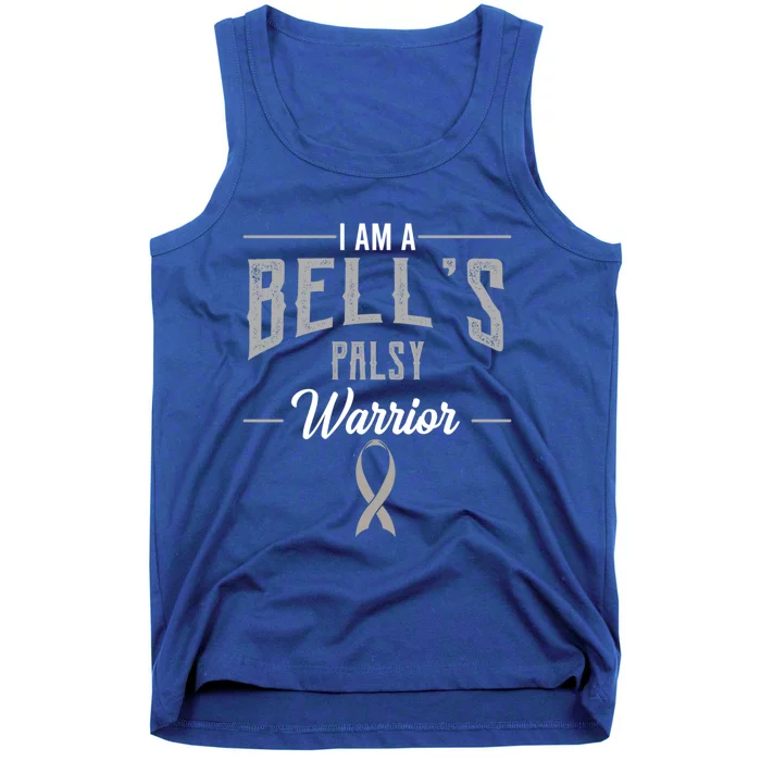 Bell's Palsy Warrior Idiopathic Facial Paralysis Supporters Cute Gift Tank Top