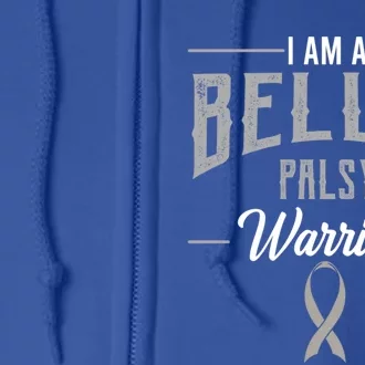 Bell's Palsy Warrior Idiopathic Facial Paralysis Supporters Cute Gift Full Zip Hoodie