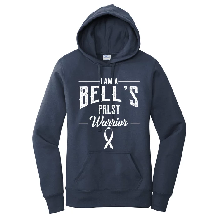 Bell's Palsy Warrior Idiopathic Facial Paralysis Supporters Gift Women's Pullover Hoodie