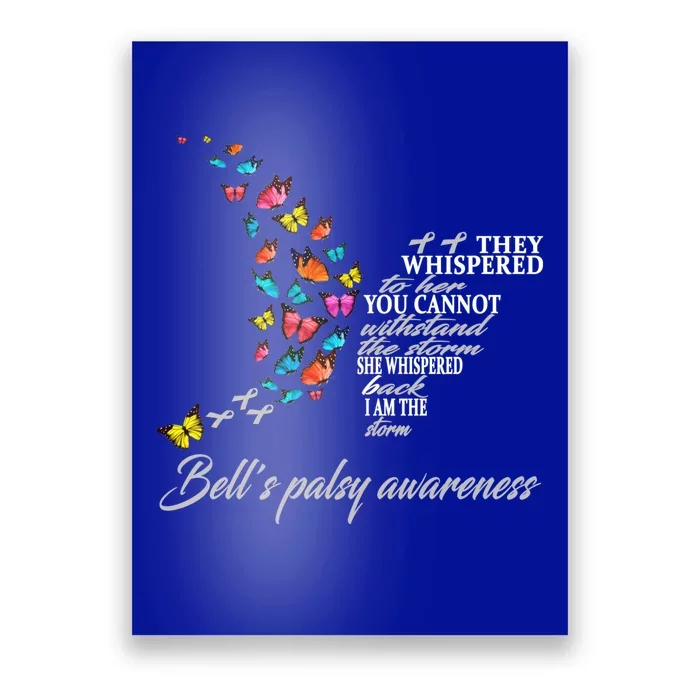 Bell's Palsy Warrior Gift Poster