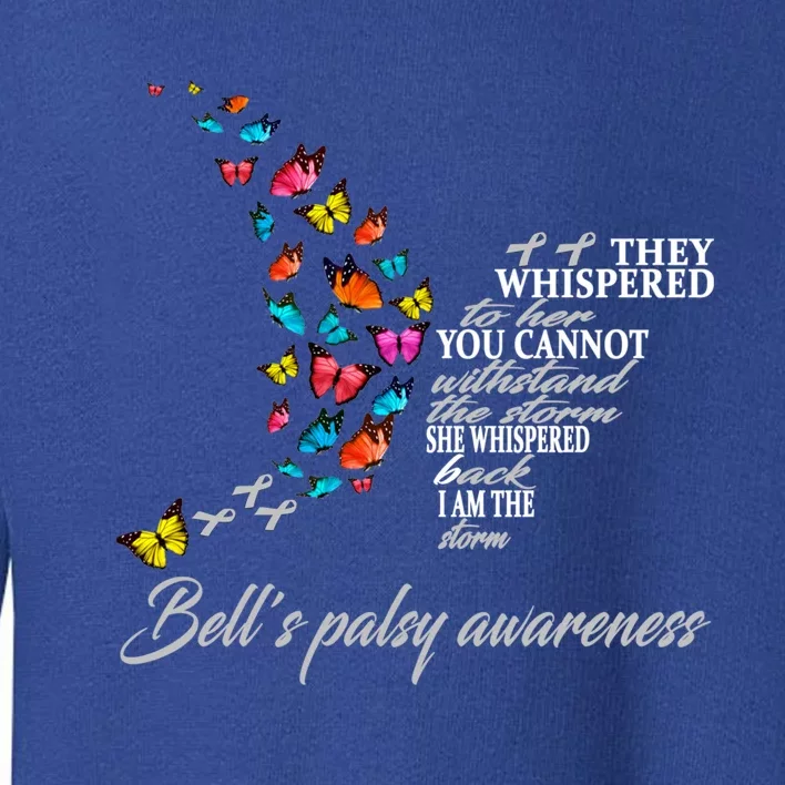 Bell's Palsy Warrior Gift Toddler Sweatshirt