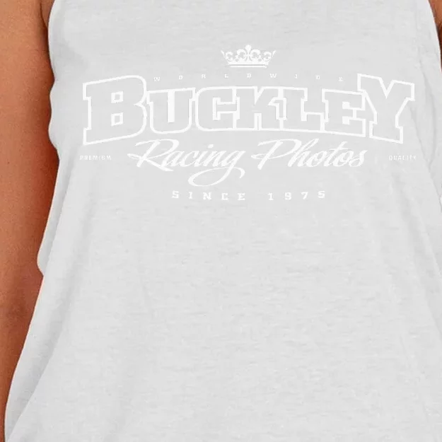 Buckley Photos Worldwide Women's Knotted Racerback Tank