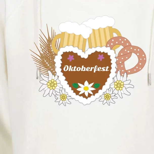 Beer Pretzel Wheat Oktoberfest Ing Gery Funny Gift Womens Funnel Neck Pullover Hood