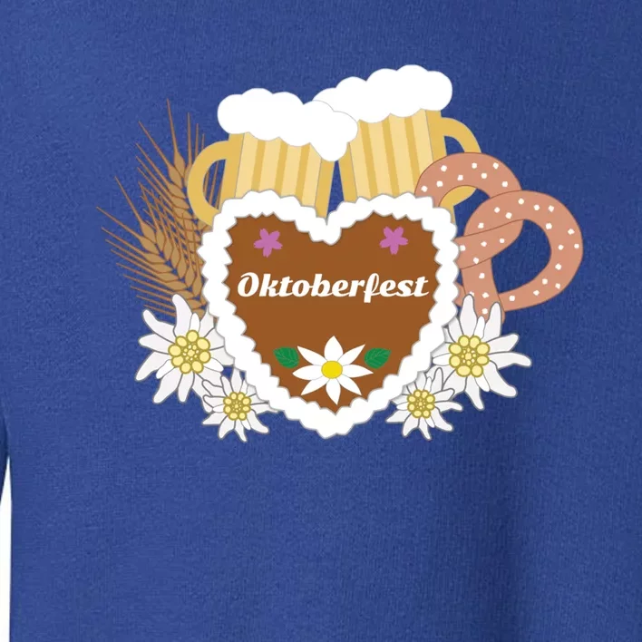 Beer Pretzel Wheat Oktoberfest Ing Gery Funny Gift Toddler Sweatshirt