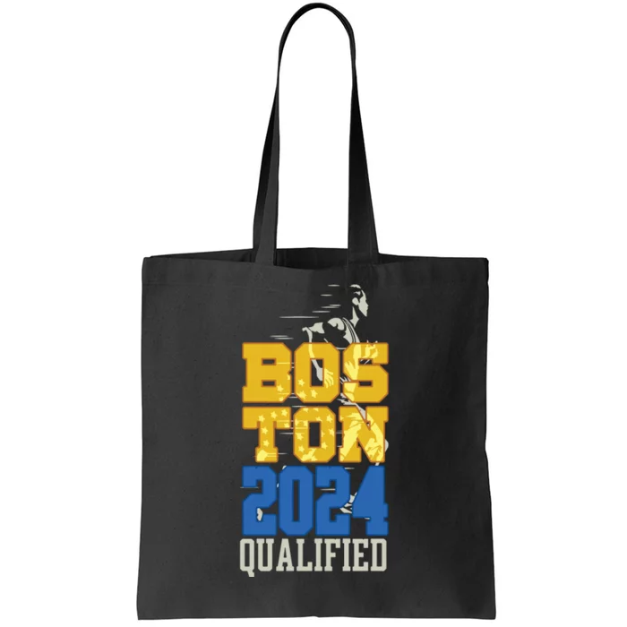 Boston Qualified 2024 Annual Race Women Long Sleeve Tote Bag